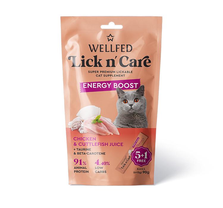 energy boost cat lick care 7 +